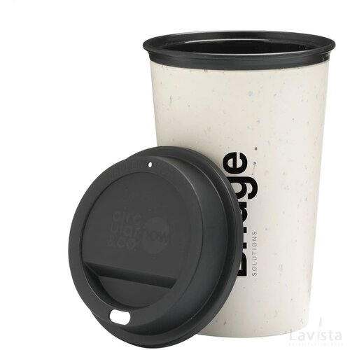 Circular&Co Recycled Now Cup 340 Ml Koffiebeker Zwart