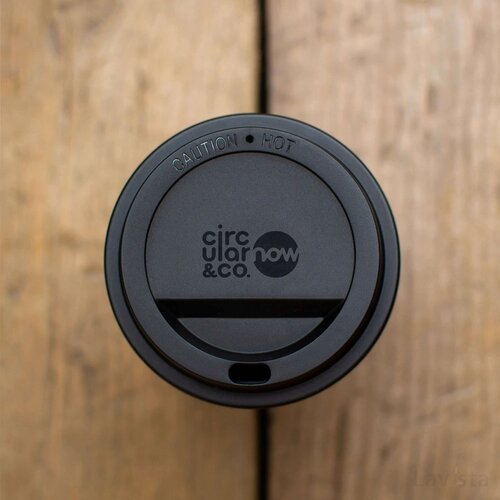 Circular&Co Recycled Now Cup 340 Ml Koffiebeker Zwart