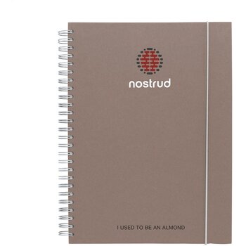 Notebook Agricultural Waste A5 - Hardcover 100 Pagina's Almond