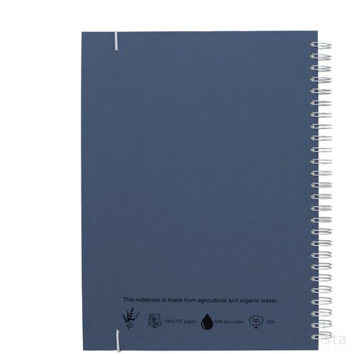Notebook Agricultural Waste A5 - Hardcover 100 Pagina's Lavender