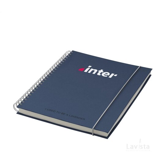 Notebook Agricultural Waste A5 - Hardcover 100 Pagina's Lavender