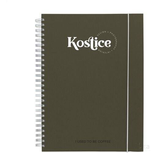 Notebook Agricultural Waste A5 - Hardcover 100 Pagina's Coffee