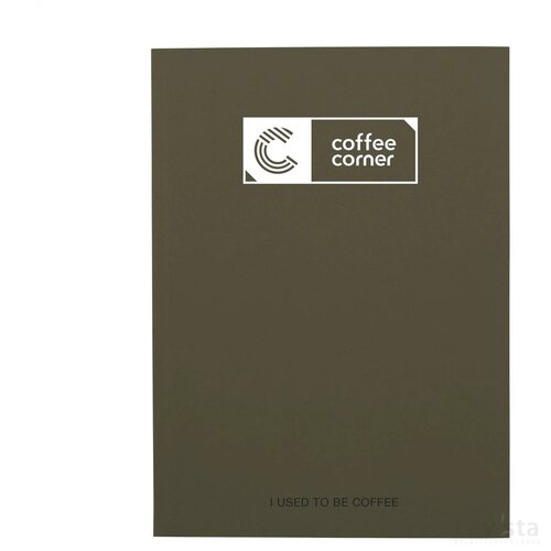 Notebook Agricultural Waste A5 - Softcover 100 Pagina's Coffee