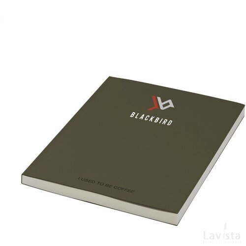 Notebook Agricultural Waste A5 - Softcover 100 Pagina's Coffee