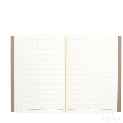 Notebook Agricultural Waste A5 - Softcover 100 Pagina's Almond