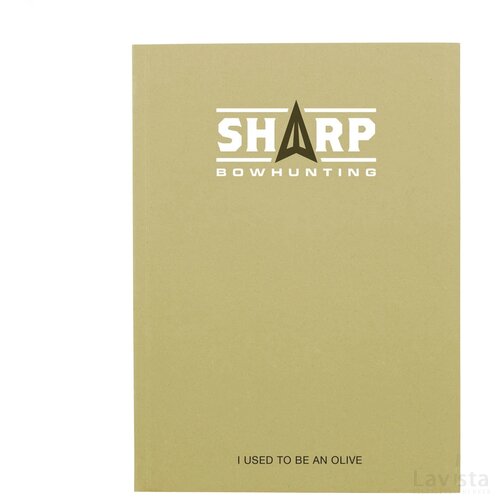 Notebook Agricultural Waste A5 - Softcover 100 Pagina's Olive