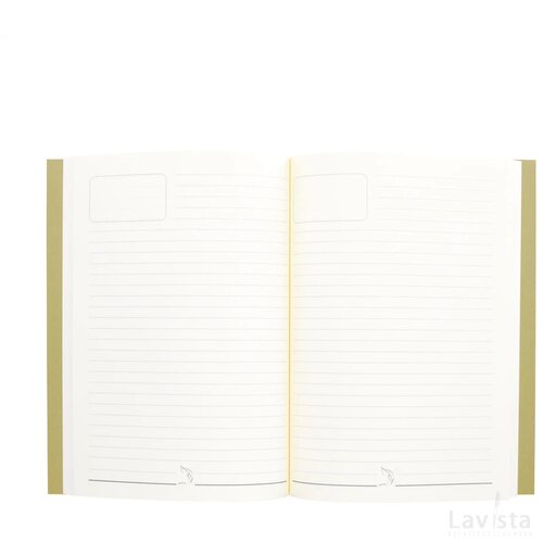 Notebook Agricultural Waste A5 - Softcover 100 Pagina's Olive