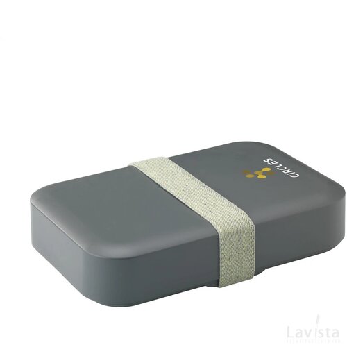 Recycled Pp Lunch Box Grijs