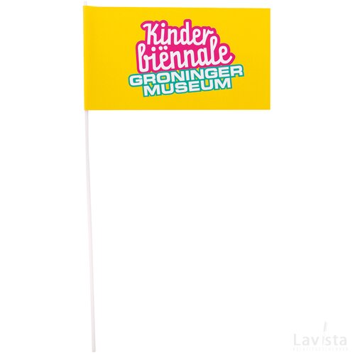 Zwaaivlaggetjes 150 g/m2 MC gesatineerd vlaggenpapier.