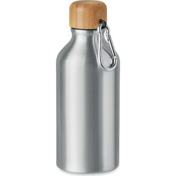 Aluminium drinkfles 400 ml Amel mat zilver