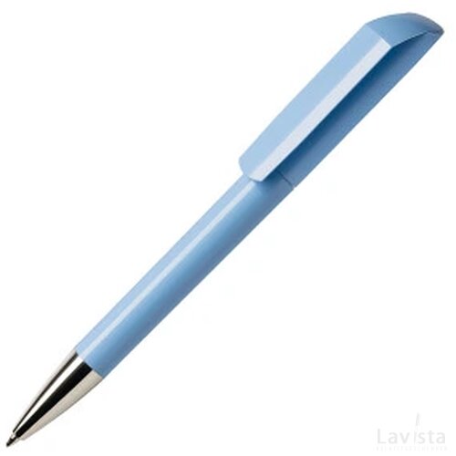 FLOW F1 C CR balpen Maxema pastelblauw