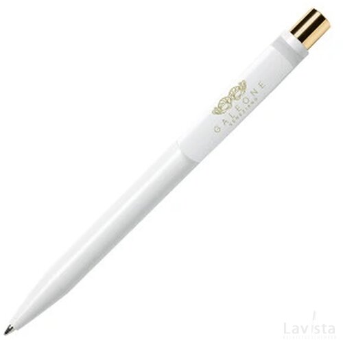 DOT D1 C GOLD balpen Maxema wit
