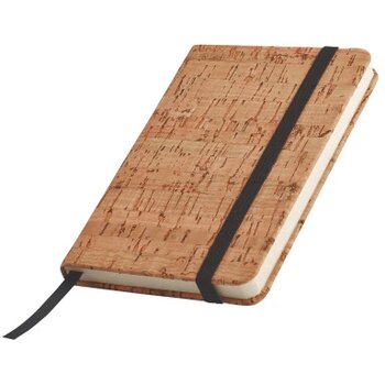 Kurk hardcover notitieboek A6. ecru