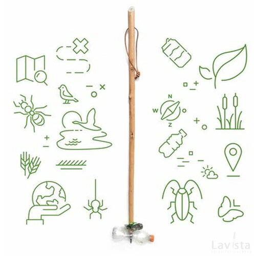 Cleanwalk Walkingstick Wandelstok Hout