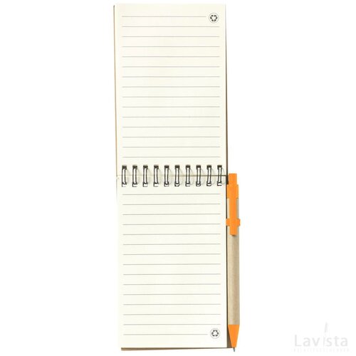 Recyclenote-M Notitieboek Oranje