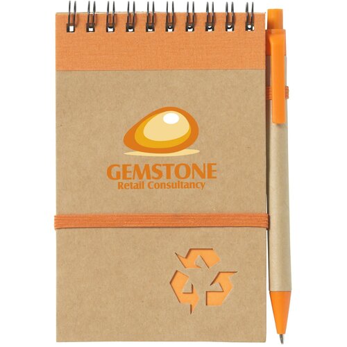 Recyclenote-M Notitieboek Oranje