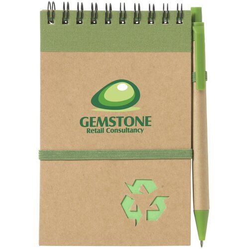 Recyclenote-M Notitieboek Groen