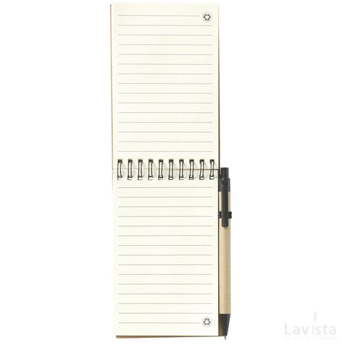Recyclenote-M Notitieboek Zwart