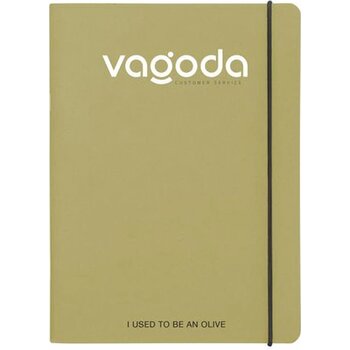 Notebook Agricultural Waste A5 - Softcover 32 Vel Olive