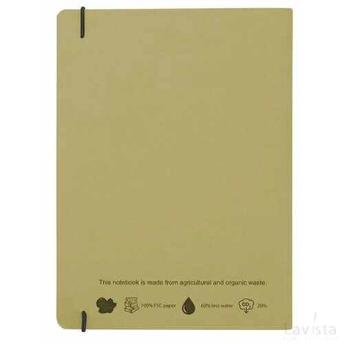 Notebook Agricultural Waste A5 - Softcover 32 Vel Olive