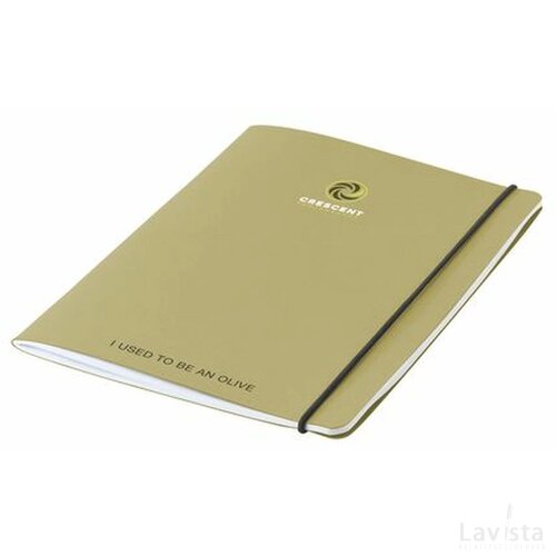 Notebook Agricultural Waste A5 - Softcover 32 Vel Olive