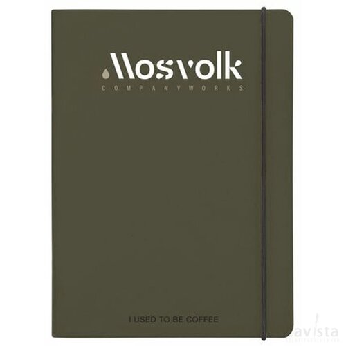Notebook Agricultural Waste A5 - Softcover 32 Vel Coffee
