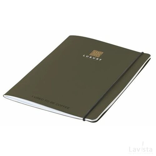 Notebook Agricultural Waste A5 - Softcover 32 Vel Coffee