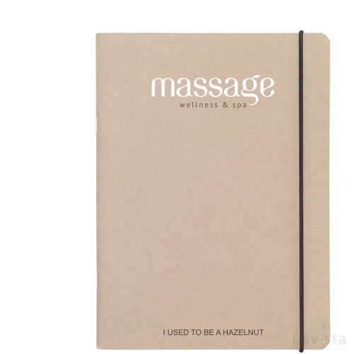 Notebook Agricultural Waste A5 - Softcover 32 Vel Hazelnut