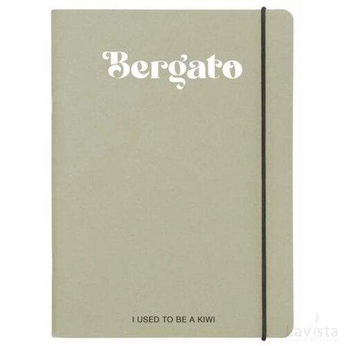 Notebook Agricultural Waste A5 - Softcover 32 Vel Kiwi