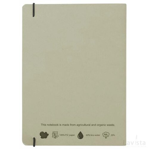 Notebook Agricultural Waste A5 - Softcover 32 Vel Kiwi