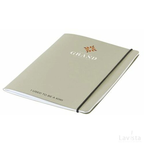 Notebook Agricultural Waste A5 - Softcover 32 Vel Kiwi