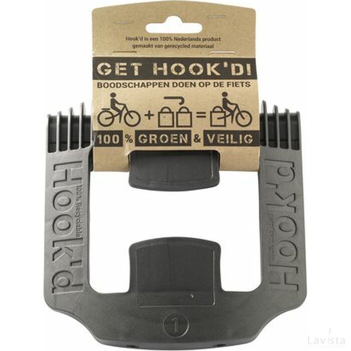 Hook'd - Dutch Label Tassendrager Zwart