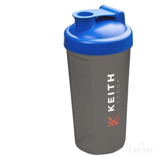 Shaker Proteïn Drinkbeker Blauw/Grijs