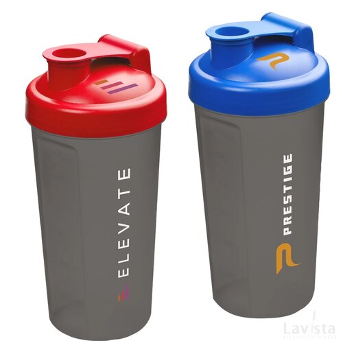 Shaker Proteïn Drinkbeker Blauw/Grijs
