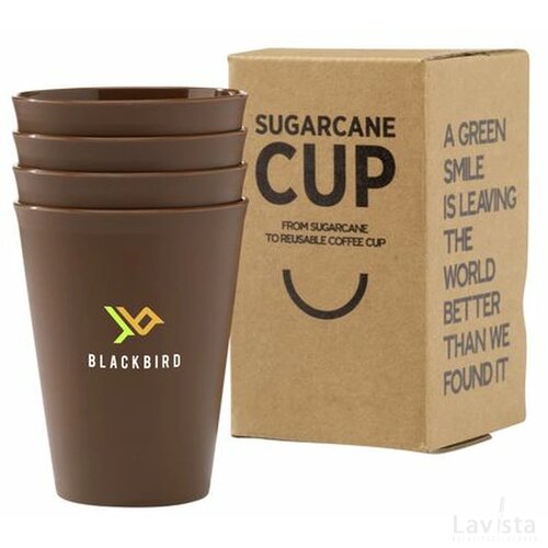 Sugarcane Cup Drinkbeker Bruin