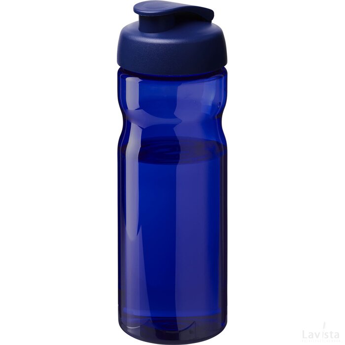 H2O Active® Eco Base drinkfles van 650 ml met klapdeksel Blauw