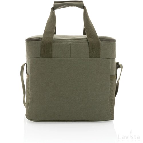 Impact AWARE™ 16 oz. recycled canvas koeltas groen