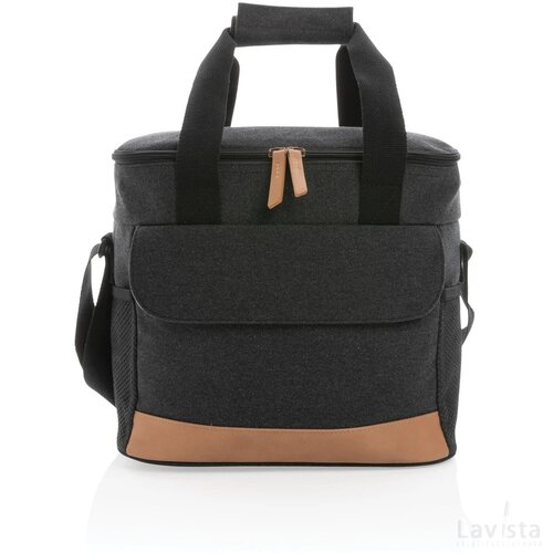 Impact AWARE™ 16 oz. recycled canvas koeltas zwart