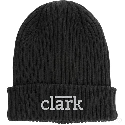 Impact AWARE™ Polylana® dubbel gebreide beanie zwart