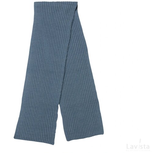 Impact AWARE™ Polylana® dubbel gebreide sjaal 180x25cm sage blue