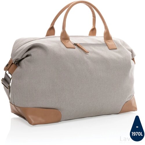 Impact AWARE™ 16 oz. rcanvas large weekendtas grijs