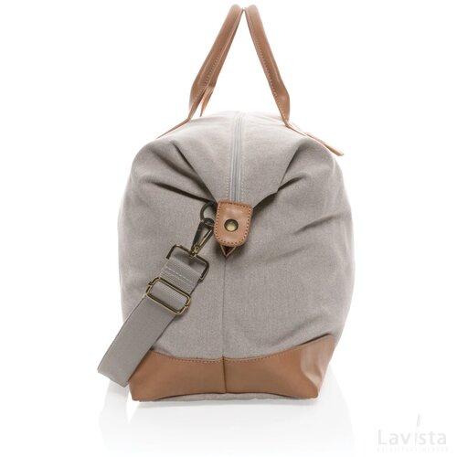 Impact AWARE™ 16 oz. rcanvas large weekendtas grijs