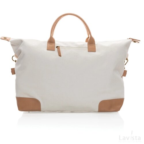 Impact AWARE™ 16 oz. rcanvas large weekendtas gebroken wit