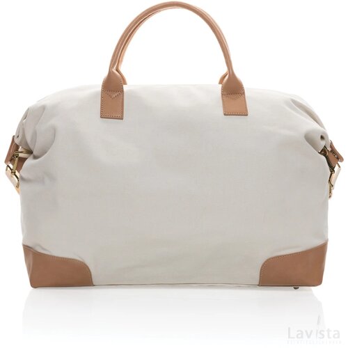 Impact AWARE™ 16 oz. rcanvas large weekendtas gebroken wit