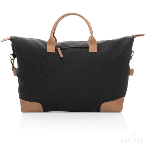 Impact AWARE™ 16 oz. rcanvas large weekendtas zwart