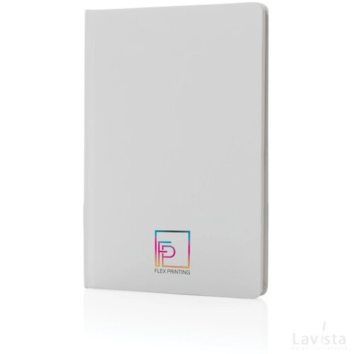 Impact hardcover steenpapier notitieboek A5 wit