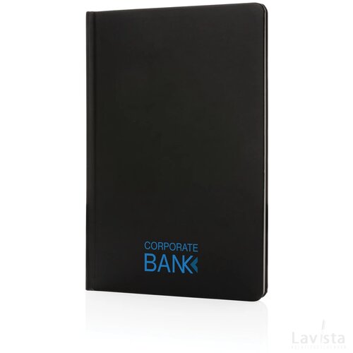 Impact hardcover steenpapier notitieboek A5 zwart
