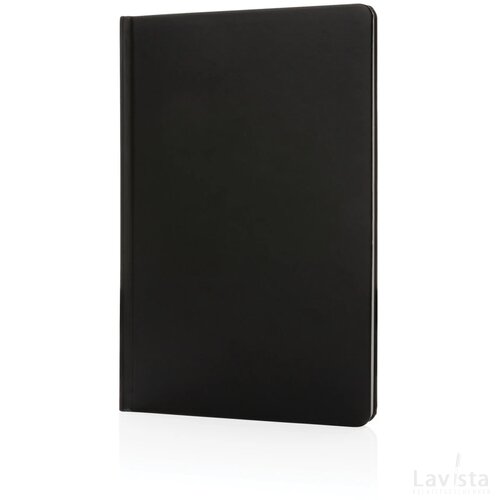 Impact hardcover steenpapier notitieboek A5 zwart
