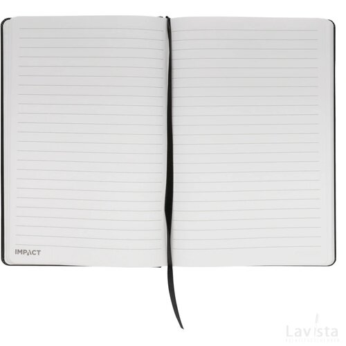 Impact hardcover steenpapier notitieboek A5 zwart