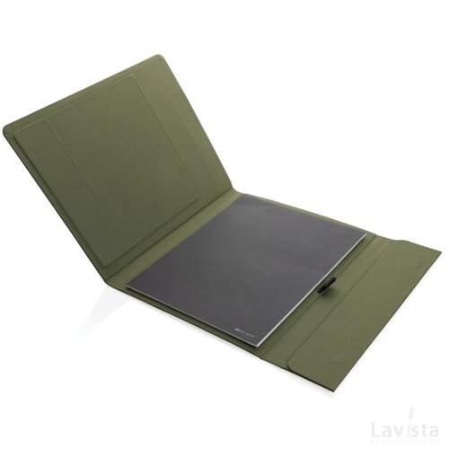 Impact Aware™ A4 portfolio met magnetische sluiting groen